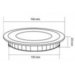 PLACA DOWNLIGHT 9W BC - Imagen 7
