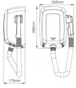 SECADOR DE CABELLO MEDICLINICS SC0009CS automático/satinado - Imagen 2
