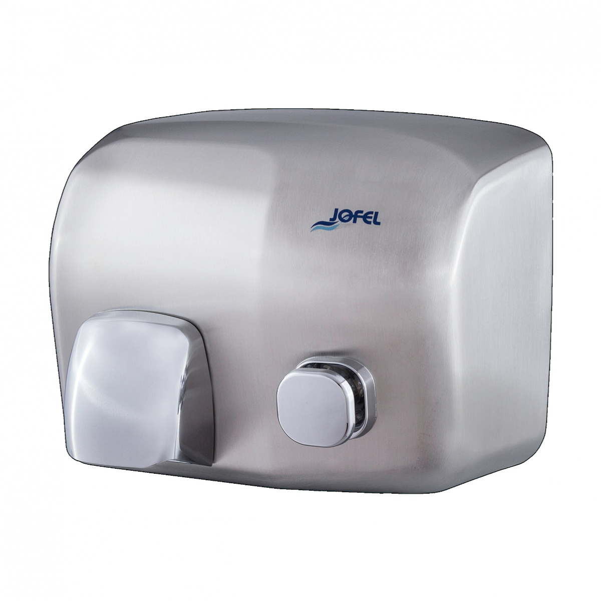 SECADORA DE MANOS JOFEL IBERO PULSADOR ACERO INOX SATINADO AA91500 - Imagen 2