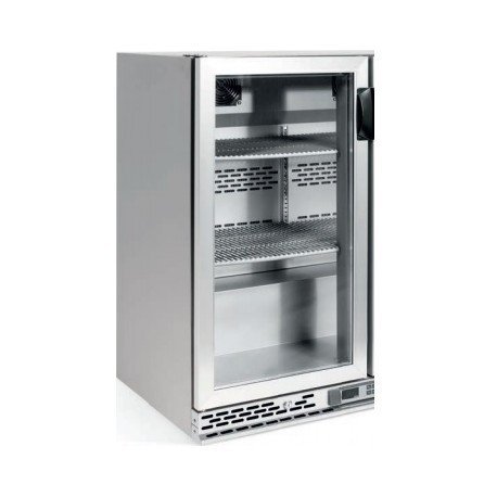 BOTELLERO FRIGORIFICO INFRICO MODELO EFP1500 II , DE 1,5 METROS, CON 3  PUERTAS, DE ACERO INOX AISI 304