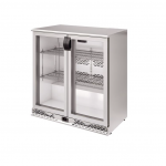 ARMARIO EXPOSITOR BOTELLERO 1 PUERTA CRISTAL 220 L INFRICO ERV25II