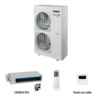 CONJUNTO BOMBA DE CALOR REVERSIBLE SPLIT SYSTEM CONDUCTOS AIRLAN LCG1600T