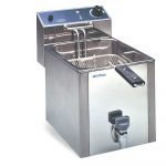 FREIDORA ELÉCTRICA DE SOBREMESA 8L CON GRIFO INFRICO FR8LG