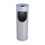 PAPELERA CENICERO REDONDA JOFEL VIENA ACERO INOX AL70201