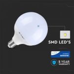 BOMBILLA DE LED - SAMSUNG CHIP 18W E27 PLÁSTICO G120 6400K - Imagen 3