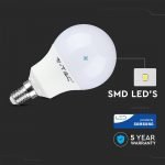 BOMBILLA DE LED - SAMSUNG CHIP 9W E14 PLÁSTICO A60 3000K - Imagen 4
