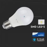 BOMBILLA LED - SAMSUNG CHIP 8.5W E27 A++ A60 PLÁSTICO 4000K - Imagen 2