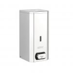DOSIFICADOR DE JABÓN LÍQUIDO 1,5L ACERO INOX BRILLANTE MANUAL/PULSADOR MEDICLINICS