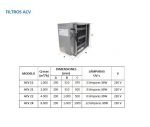 FILTRO ELECTROESTATICO CON LAMPARA UV ARVEN ACV21 2000 Q max (m3/h) - Imagen 2