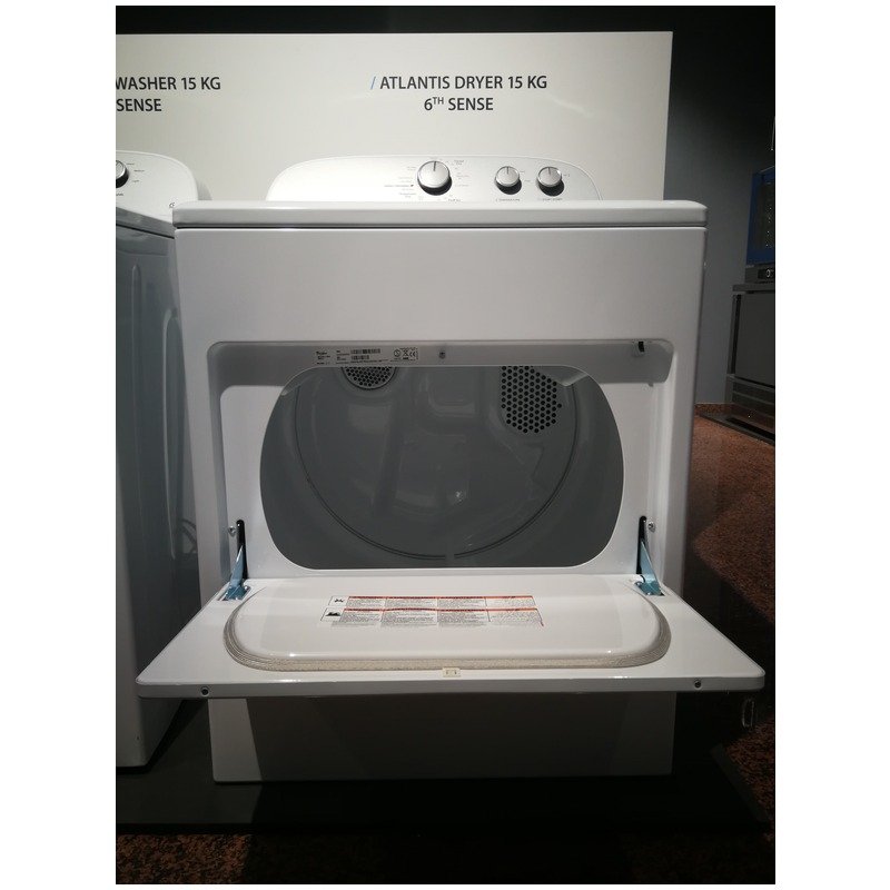 SECADORA WHIRLPOOL ATLANTIS 15KG CARGA FRONTAL Comercial Antonio