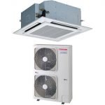 CONJUNTO CASSETTE TOSHIBA DIGITAL INVERTER R32 DAYTONA 140-TRIFASICO - 12,0/12,8KW A/A+