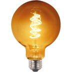 BOMBILLA LED GARZA GLOBO FILAMENTO ESPIRAL G125 3W E27 170LM 27K