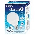 BOMBILLA LED GARZA GLOBO  G95 9.5W E27 220º 806LM 40K CAJA