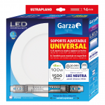 DOWNLIGHT LED GARZA SLIM CIRCULAR AJUSTABLE Ø225 18W 1500LM 40K