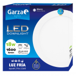 DOWNLIGHT LED GARZA SLIM CIRCULAR BLANCO Ø225 18W 1600LM 65K