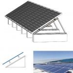 KIT SOLAR FOTOVOLTAICO 2200 W KFV-2M-CP PAR CUBIERTA PLANA - Imagen 2