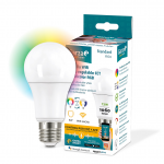 BOMBILLA LED GARZA INTELIGENTE SMART WIFI E27 REGULABLE INTENSIDAD,TEMPERATURA Y COLOR (RGB)