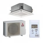 CONJUNTO MITSUBISHI CASSETTE SLZS-M35VA MONOFÁSICA