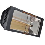 CALEFACTOR RADIANTE ELÉCTRICO TECNA VARMA WR 2000/20FM 2KW NEGRO - Imagen 3