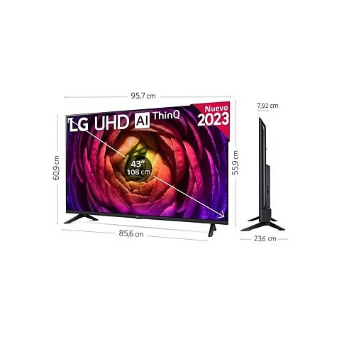 Comprar TV LG UHD 4K de 65'' Serie 73, Procesador Alta Potencia, HDR10 /  Dolby Digital Plus, Smart TV webOS23 - Tienda LG