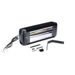 CALEFACTOR RADIANTE ELECTRICO TECNA VARMA TANDEM 2KW NEGRO - Imagen 2