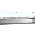 SOBREVITRINA REFRIGERADA GN1/4 VK33-140 TEFCOLD  INOX